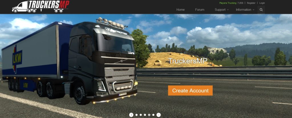 Euro Truck Simulator 2: Мультиплеер