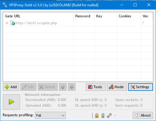Программы для анонимности - VPSProxy Gold
